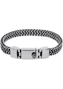 Armband Amor, edelstahlfarben, Armb&auml;nder, Herren, 21cm, Edelstahl, Armband