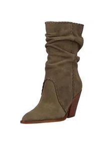 Bikerboots Dolce Vita "Dolce Vita Stiefel Veloursleder", Damen, Gr. 39, olive, Veloursleder, Schuhe Bikerboots