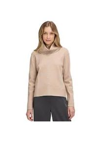 Strickpullover Betty Barclay "Damen mit Lurexfaden", Damen, Gr. 48, beige (patch beige, grau), Strick, Obermaterial: 45% Viskose, 24% Polyester, 21% Polyamid, 10% Polyester, l&auml;ssig geschnitten normal, Pullover Strickpullover