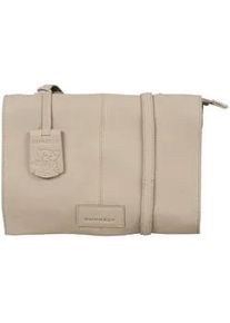 Umh&auml;ngetasche Burkely "Burkely Taschen Leder", Damen, Gr. onesize, grau, Leder, Taschen Umh&auml;ngetasche