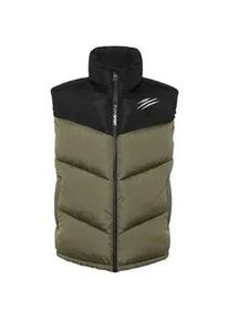 Kurzweste Plein Sport "Kurze Weste", Herren, Gr. M, 65, military, Obermaterial: 100% Polyester; Futter: 100% Polyester; F&uuml;llung: 100% Polyester, Westen