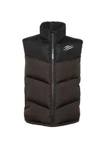 Kurzweste Plein Sport "Kurze Weste", Herren, Gr. 5XL, schwarz (02, schwarz), Obermaterial: 100% Polyester; Futter: 100% Polyester; F&uuml;llung: 100% Polyester, Westen