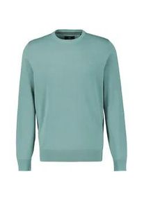 Strickpullover Lerros "Crewneck Strickpullover", Herren, Gr. M, arctic blau, 100% Baumwolle, Pullover Strickpullover, Weicher Strick-Pullover, Rundhalsausschnitt, lange &Auml;rmel, pflegeleicht