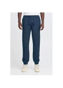 Chinohose Blend "BHTiago", Herren, Gr. 30, L&auml;nge 30, marineblaus, Twill, 98% Baumwolle, 2% Elasthan, unifarben, normal lang, Hosen Chinohose, Stylische Stoffhose elastischem Beinabschluss