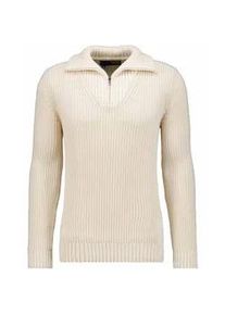 Rundhalspullover Ragman, Herren, Gr. 54, ecru, 008, 100% Baumwolle, ohne Ausschnitt, Pullover Rundhalspullover