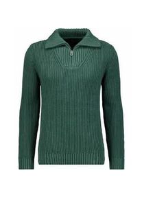 Rundhalspullover Ragman, Herren, Gr. 50, dunkelgr&uuml;n, 035, 100% Baumwolle, ohne Ausschnitt, Pullover Rundhalspullover