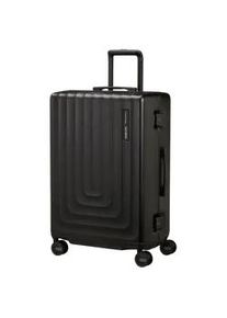 Hartschalen-Trolley Samsonite "FOCUS, verschiedene Gr&ouml;&szlig;en und Farben", Gr. B/H/T: 47cm x 69cm x 27cm 75 l, matt graphite, Polycarbonat, Koffer, Reisegep&auml;ck, Hartschalen-Koffer, TSA-Schloss