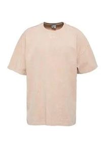 T-Shirt Karl Kani "Karl Kani Herren", Damen, Gr. M, taupe, 100% Baumwolle, oversize, Rundhals, Shirts T-Shirt