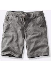 Bermudas Marco Donati, Herren, Gr. 52, Normalgr&ouml;&szlig;en, grau, bedruckt, 98% Baumwolle, 2% Elasthan, unifarben, Hosen Bermudas