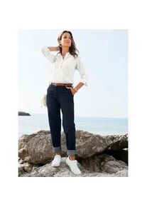 Hemdbluse Inspirationen, Damen, Gr. 46, ecru, 100% Baumwolle, unifarben, Blusen Hemdbluse