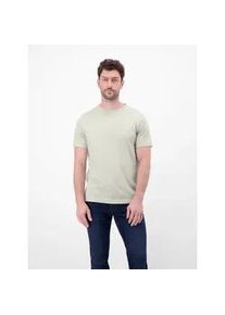 T-Shirt Lerros "T-Shirt mit Rundhalsausschnitt", Damen, Gr. 3XL, pearl grau, 100% Baumwolle, Rundhals, Shirts T-Shirt