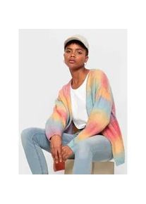 Cardigan Inspirationen, Damen, Gr. 44, mint, flieder, gemustert, 75% Polyacryl, 25% Polyester, gemustert, Strickjacken