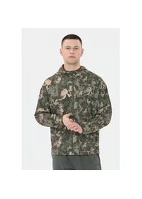 Outdoorjacke Endurance "Braylen", Herren, Gr. S, dunkelgr&uuml;n, grau, 80% Polyester, 20% Elasthan, bedruckt, normal, ohne Ausschnitt, Jacken Outdoorjacke, mit reflektierenden Details