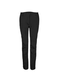Softshellhose Killtec "KOW 34 WMN SFTSHLL PNTS", Damen, Gr. 46, Normalgr&ouml;&szlig;en, schwarz, Oberseite: 88% Polyester, 12% Elasthan;R&uuml;ckseite: 100% Polyester, Hosen Softshellhose, Wasserdichte, atmungsaktive Damen Softshell Hose mit elastischem Bund