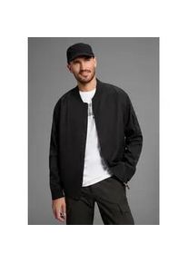 MAN'S WORLD Schirmm&uuml;tze MAN'S WORLD, Herren, schwarz, Materialmix, unifarben, M&uuml;tzen, mit w&auml;rmenden Fleecefutter - NEW