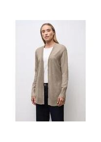 Strickjacke Street One, Damen, Gr. 34, mocha dream meliert, Stoff, 30% Polyester, 27% Polyacryl, 23% Polyamid, 20% Viskose, unifarben, normal h&uuml;ftbedeckend, ohne Ausschnitt, normaler Saum, Strickjacken Strickjacke, in Unifarbe