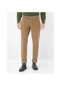 Bundfaltenhose Eurex By Brax "Style LUIS", Herren, Gr. 29U, Unterbauchgr&ouml;&szlig;en, beige, Web, 98% Baumwolle, 2% Elasthan, Hosen