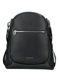 Cityrucksack Nero Giardini "Nero Giardini Taschen Lederimitat", Damen, schwarz, Lederimitat, Rucks&auml;cke Cityrucksack