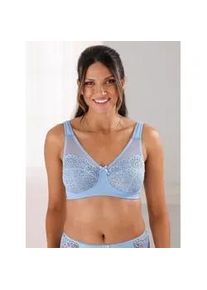 w&auml;schepur Entlastungs-BH W&Auml;SCHEPUR, Damen, Gr. 95, Cup E, eisblau, 82% Polyamid, 18% Elasthan, BHs Entlastungs-BH
