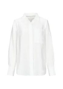 Langarmbluse THE FASHION PEOPLE, Damen, Gr. 40, wei&szlig;, Obermaterial: 85% Viskose, 15% Polyamid;, Blusen