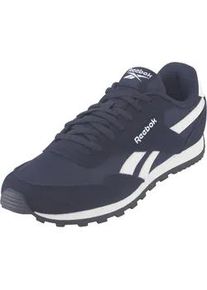 Sneaker Reebok CLASSIC "Reebok GLIDE LOW", Damen, Gr. 32, vectornavy, vectornavy, wei&szlig;, Leder, Synthetik, Textil, Schuhe Sneaker