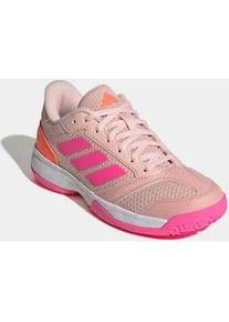 Hallenschuh Adidas PERFORMANCE "LIGRA 8 INDOOR KIDS", M&auml;dchen, Gr. 36, blush pink, lucid pink, ftwr wei&szlig;, Synthetik, Textil, Schuhe Hallenschuh, geeignet f&uuml;r jeden Hallensport, Indoorschuhe f&uuml;r Kinder & Jugendliche