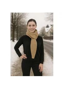 Strickschal "Strickgasse", Herren, senf, Polyacryl, Collezione Alessandro, unifarben, Basic, Modet&uuml;cher, Made in Italy, gestrickt