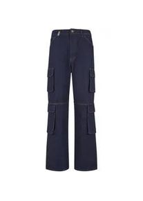 Stoffhose 2Y STUDIOS "2Y Studios 2Y Aidan Cargo Baggy Jeans", Herren, Gr. 31, Normalgr&ouml;&szlig;en, raw, 100% Baumwolle, unifarben, normal, Hosen Stoffhose