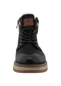 Stiefel Tom Tailor "Tom Tailor Winter Boots", Herren, Gr. 41, schwarz, unifarben, Schuhe Stiefel