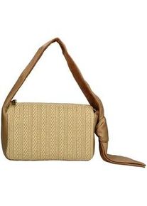 Henkeltasche Dolce Vita "Dolce Vita Taschen Textil", Damen, Gr. onesize, beige (natural), Textil, Taschen
