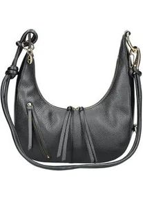 Henkeltasche Dolce Vita "Dolce Vita Taschen Leder", Damen, Gr. onesize, schwarz, Leder, Taschen