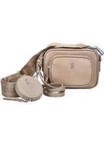 Henkeltasche Steve Madden "Steve Madden Taschen Lederimitat", Damen, Gr. onesize, beige (taupe), Lederimitat, Taschen