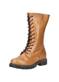 Schn&uuml;rstiefel Andrea Conti "Andrea Conti Stiefel Leder", Damen, Gr. 41, braun, Leder, Schuhe Schn&uuml;rstiefel