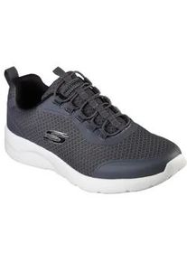 Slip-On Sneaker Skechers "DYNAMIGHT 2.0", Herren, Gr. 45, dunkelgrau, Mesh, Synthetik, Schuhe, Slipper, Sneaker mit Memory Foam