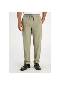 Stoffhose LINDBERGH "Freizeithose Relaxed Fit", Herren, Gr. M, lt army mix, Obermaterial: 65% Polyester, 31% Viskose, 4% Elasthan, relaxed fit, Hosen Stoffhose