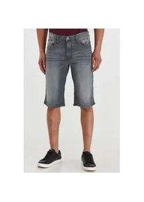 Shorts Blend "BHDenon", Herren, Gr. L, US-Gr&ouml;&szlig;en, blau (denim grau), Web, 98% Baumwolle, 2% Elasthan, unifarben, regular fit kurz, Hosen Shorts, Stilvolle Bermuda Jeans Shorts