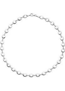 Collier Jobo "Kette ohne Anh&auml;nger", silber 925, Halsketten, Damen, Silber 925 (Sterlingsilber), L: 45, Collier, 925 Silber mit 196 Zirkonia 45 cm