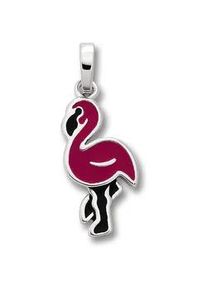 Kettenanh&auml;nger ONE ELEMENT "Flamingo Anh&auml;nger aus 925 Silber", silber, Schmuckanh&auml;nger, M&auml;dchen, Silber 925 (Sterlingsilber), Kettenanh&auml;nger, Ihr pers&ouml;nliches Symbol &ndash; liebevoll gearbeitet f&uuml;r jeden Tag