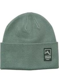 Jack & Jones Beanie JACK & JONES "JACALPES BEANIE SKI AW25", Herren, laurel wreath, Viskosemischung, M&uuml;tzen Beanie