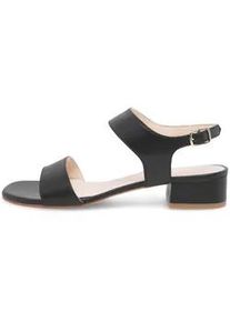 Sandale Henry Stevens "Audrey S30", Damen, Gr. 37, schwarz, Ziegennappa, Basic, Schuhe Sandale
