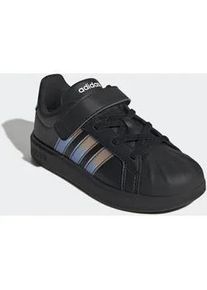 Sneaker Adidas SPORTSWEAR "STREETTALK KIDS", Damen, Gr. 34, core schwarz, iridescent, cloud wei&szlig;, Synthetik, Schuhe Sneaker, inspiriert vom Design des Adidas superstar, f&uuml;r Kinder