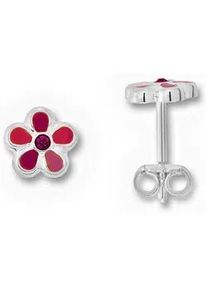 Paar Ohrh&auml;nger ONE ELEMENT "Zirkonia Blume Ohrringe Ohrstecker aus 925 Silber", silber, Ohrringe, M&auml;dchen, Kinder, Silber 925 (Sterlingsilber), Ihr pers&ouml;nliches Symbol &ndash; liebevoll gearbeitet f&uuml;r jeden Tag