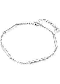 Glanzst&uuml;cke M&uuml;nchen Gliederarmband GLANZST&Uuml;CKE M&Uuml;NCHEN "A1334", silber, Armb&auml;nder, Damen, Silber 925 (Sterlingsilber), Gliederarmband, aus Sterling Silber