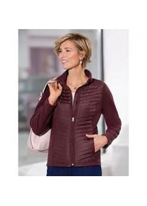 Fleecejacke Classic Basics, Damen, Gr. 52, rot (burgund), 100% Polyester, Wattierung:100% Polyester, Webware:100% Polyester, unifarben, Jacken Fleecejacke