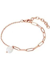 Armband Valero Pearls "VP780", rosa (ros&eacute;gold), Armb&auml;nder, Damen, Edelstahl, Armband, mit S&uuml;&szlig;wasser-Zuchtperle