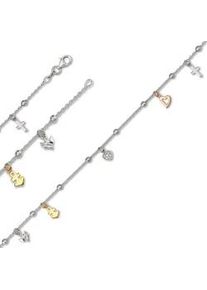 Silberarmband ONE ELEMENT "Zirkonia Armband aus 925 Silber 19 cm", silber, Armb&auml;nder, Damen, Silber 925 (Sterlingsilber), Silberarmband, Zart & emotional &ndash; ein Geschenk, das von Herzen kommt