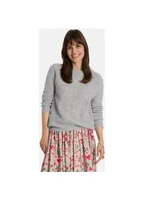 LIEBLINGSST&Uuml;CK Strickpullover LIEBLINGSST&Uuml;CK "Babro", Damen, Gr. 34, beige (stone), Strick, Obermaterial: 50% Alpaka, 28% Polyester, 22% Wolle, clean, unifarben, regular fit normal, Rundhals, Strickb&uuml;ndchen, Pullover Strickpullover, mit Alpakawolle