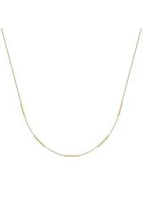 Glanzst&uuml;cke M&uuml;nchen Kette mit Anh&auml;nger GLANZST&Uuml;CKE M&Uuml;NCHEN "A1338", gelbgold, Halsketten, Damen, 40,0cm Basiskette + 5,0cm Verl&auml;ngerung, Silber 925 (Sterlingsilber), B: 1,3mm, aus Sterling Silber, B:1,3mm