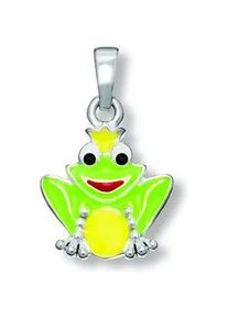 Kettenanh&auml;nger ONE ELEMENT "Froschk&ouml;nig Anh&auml;nger aus 925 Silber", silber, Schmuckanh&auml;nger, M&auml;dchen, Silber 925 (Sterlingsilber), Kettenanh&auml;nger, Symbolische Note &ndash; harmonisch gestaltet mit Liebe zum Detail