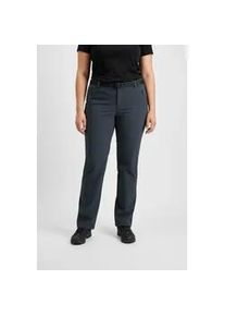 Outdoorhose Maier Sports "DA-HOSE LINING EL. LULAKA WINTER", Damen, Gr. 46, N-Gr, grau (graphite), Obermaterial: 90% Polyamid, 10% Elasthan, Hosen Outdoorhose, Auch in Kurzgr&ouml;&szlig;en, schnelltrocknend